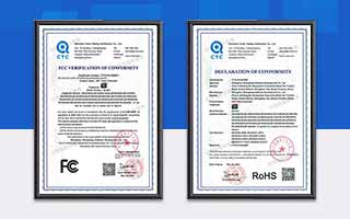 中航軟件榮獲FCC、RoHS認(rèn)證證書